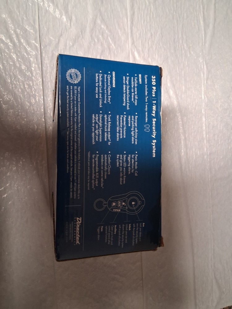 Viper 350 Plus | 1-Way Security System