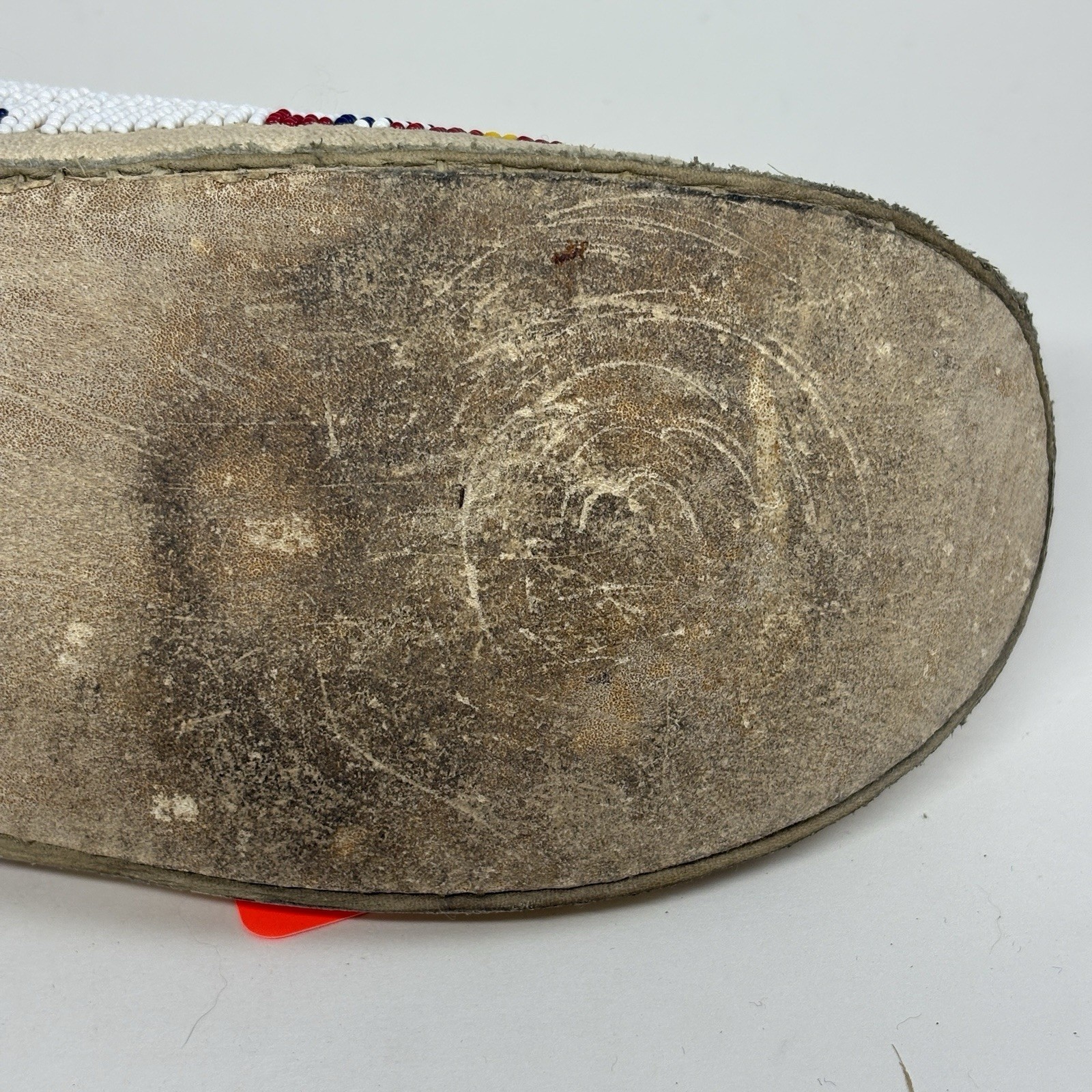 Antique Plains Indians Native American Moccasins Beaded Ceremonial Sioux