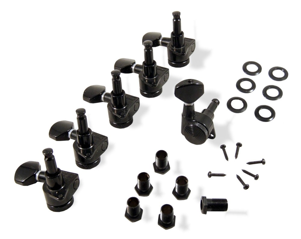 Tuning Machines Locking Custom Shop Right Hand Black Bitterroot 080231BK