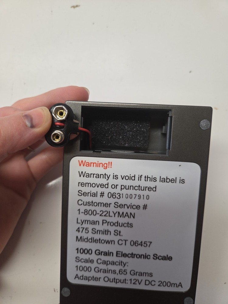 Lyman 1000XP Compact Electronic Reloading Scale In Box
