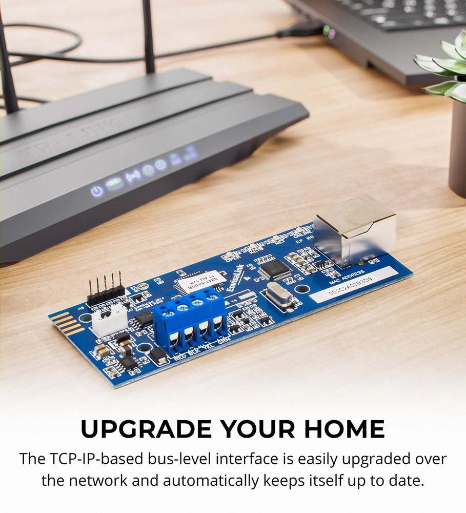 "IP Security Interface Module for DSC Honeywell Systems Compatible with Alexa"