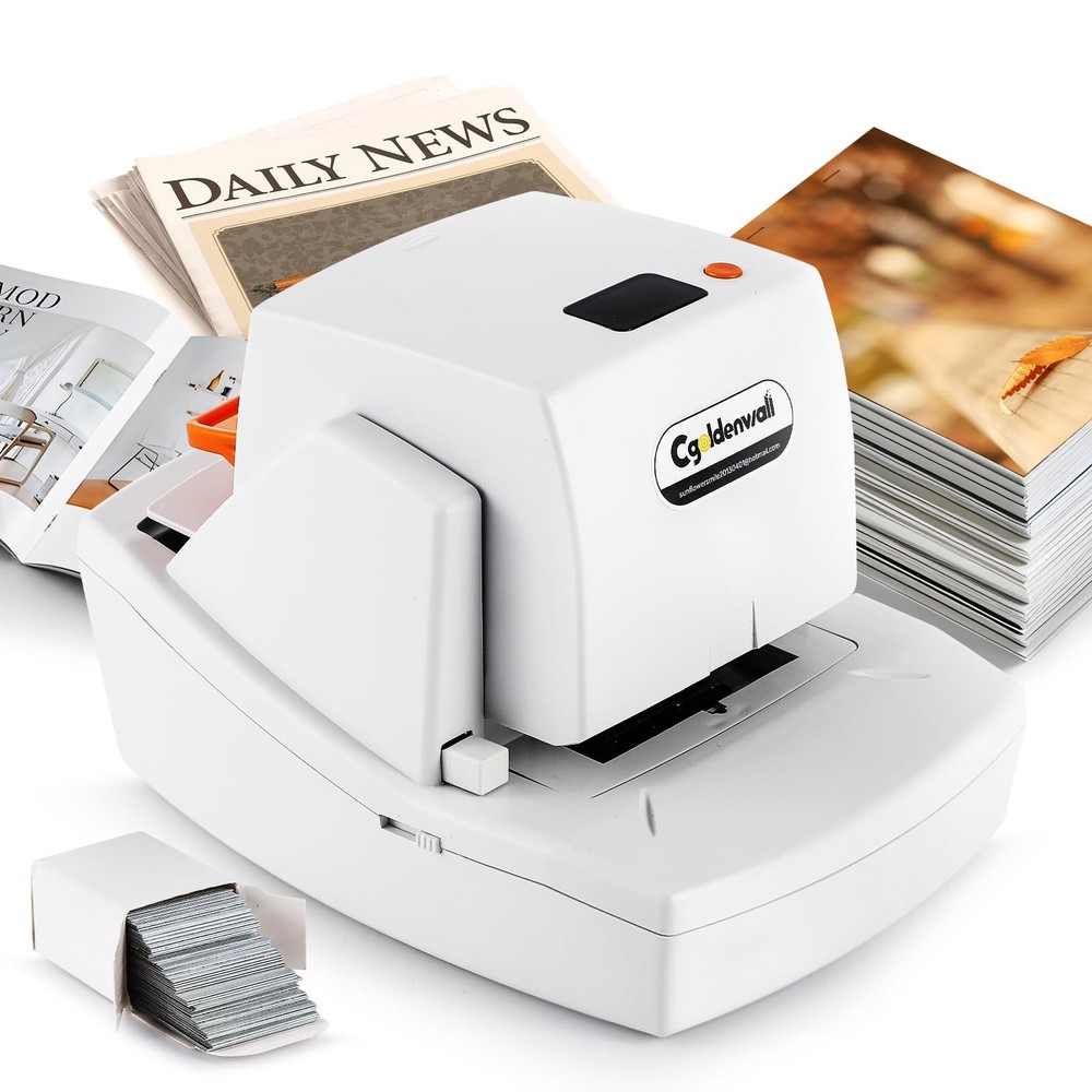 Automatic Heavy Duty Electric Stapler, 70-75 Sheets Capacity, with 6000 Stapl...