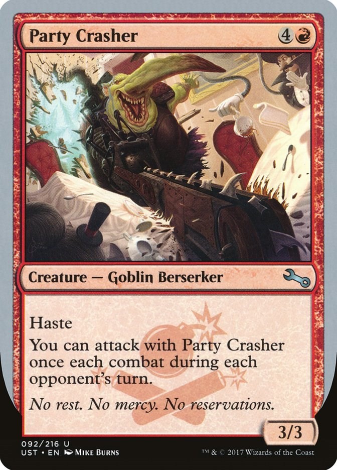 Party Crasher Unstable 92 MTG LP