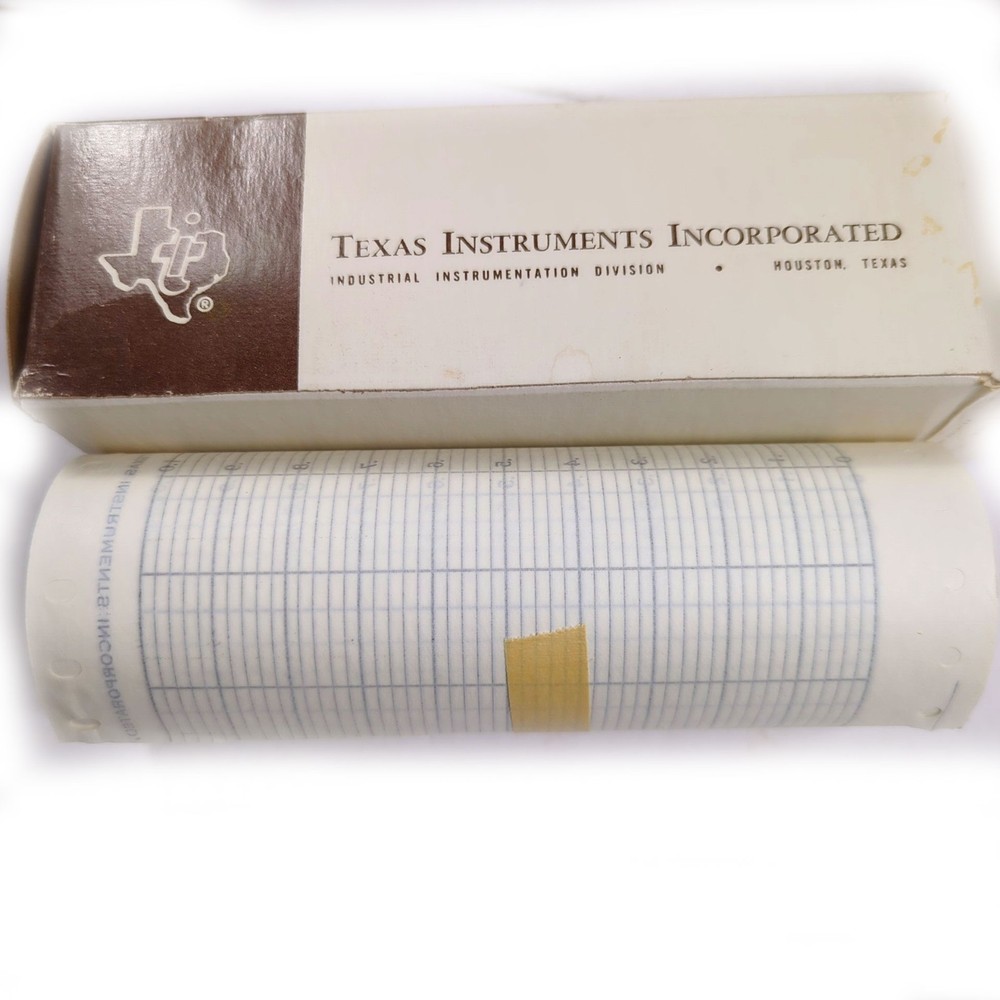 NOS Texas Instruments Chart Graph Paper #A2