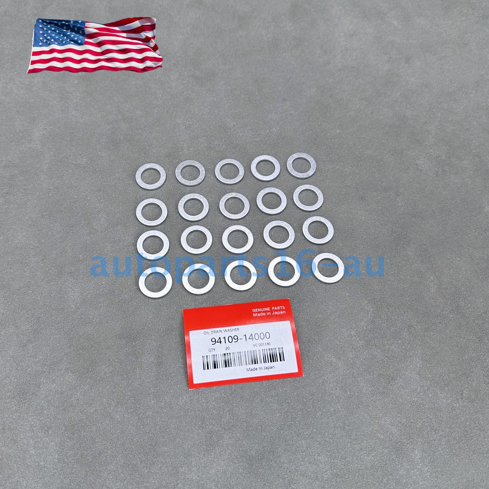 OEM! 20x 14MM OIL DRAIN PLUG CRUSH WASHERS 94109-14000 FOR HONDA/ACURA US