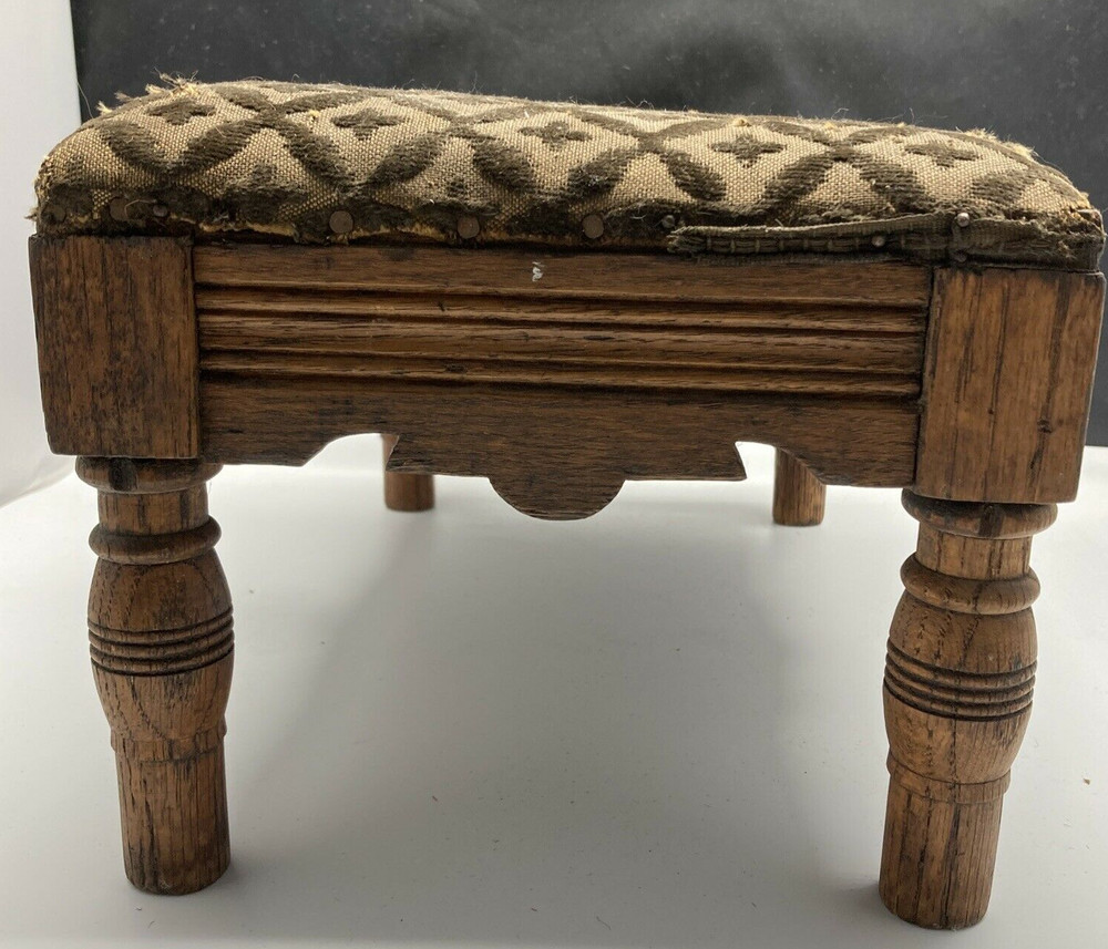 Antique Footstool wood