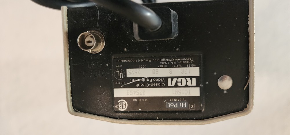RCA TV Camera w/ cord TC1501