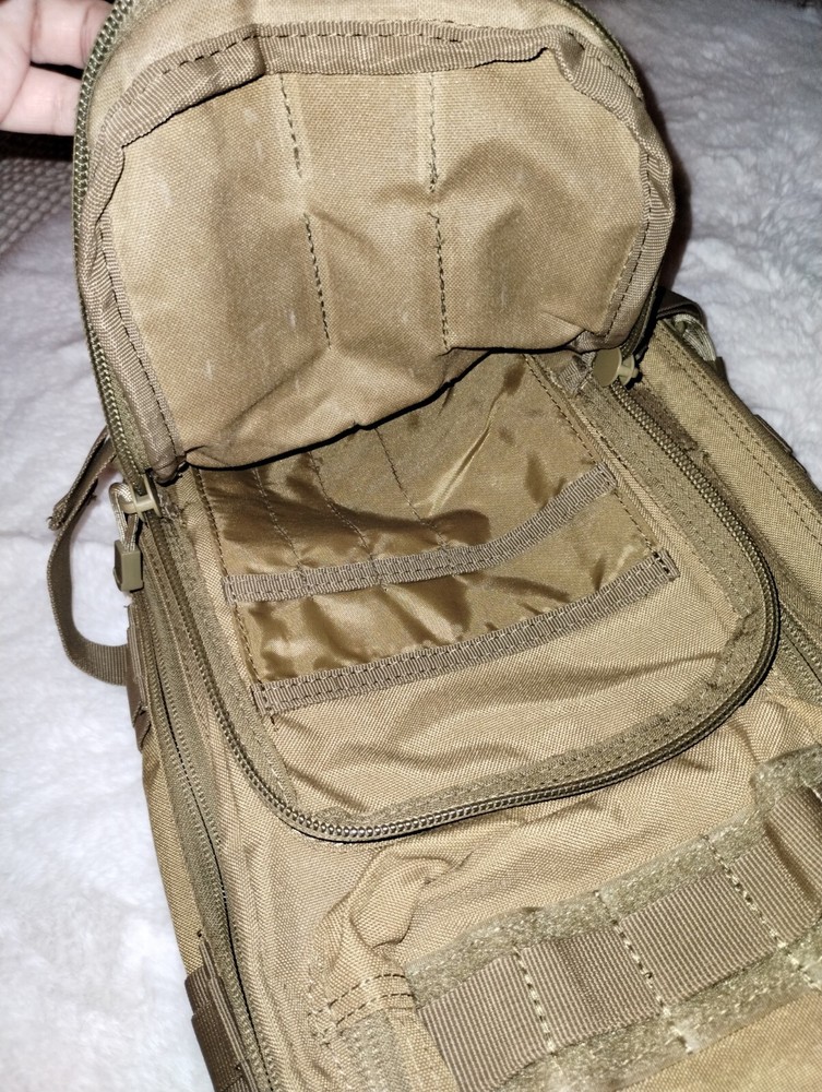 Condor Compact Assault Pack MOLLE Rucksack Hydration Army Backpack Coyote Brown