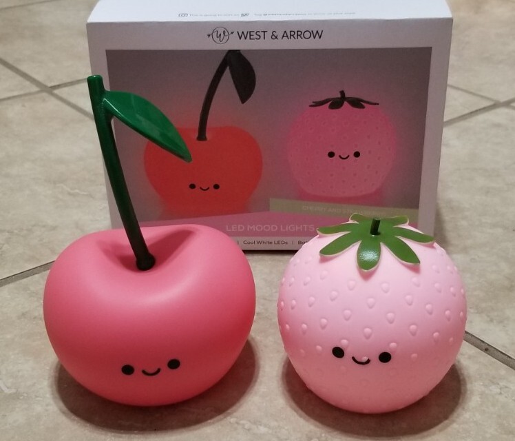 West & Arrow Cherry & Strawberry LED Mood Lights (READ DESCRIPTION)