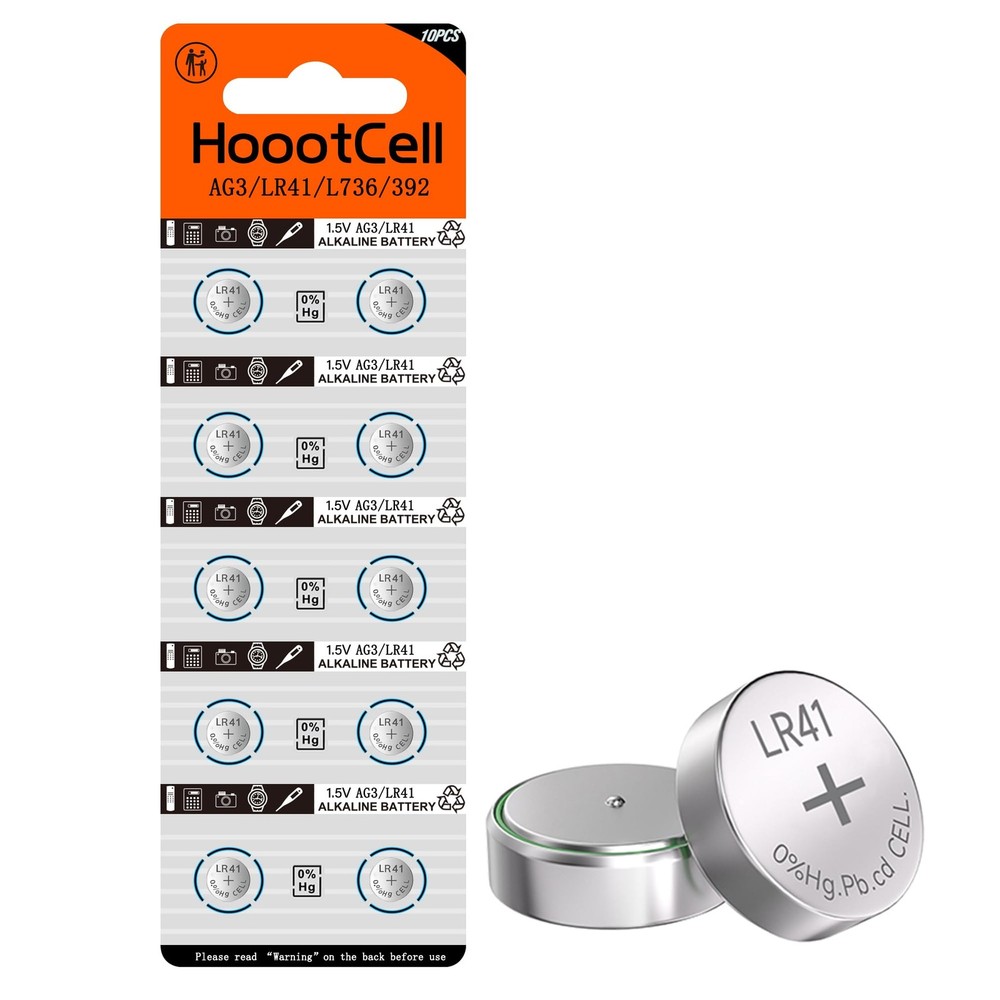 LR41 Battery AG3 Button Cell L736f Batteries 392 384 192...