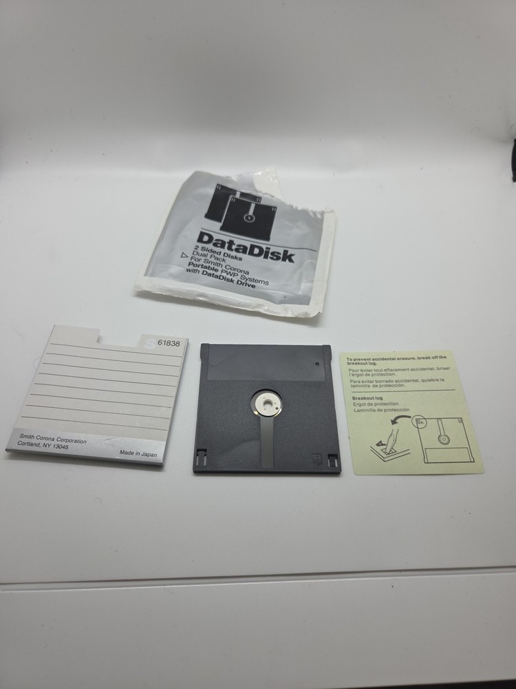 Smith Corona Portable PWP Systems DataDisk