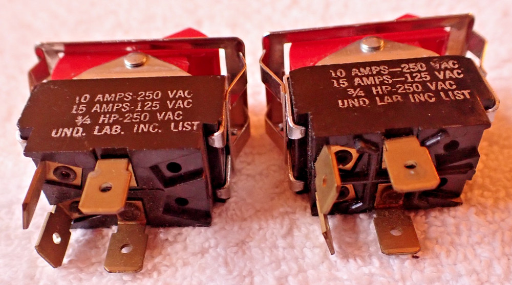 American General (2)Sgle Rocker Toggle Master Switch AA1A Grumman Yankee Trainer