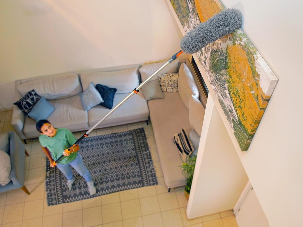 Ultimate High Ceiling Duster Kit, 36ft , Telescopic Pole, Anti-Scratch