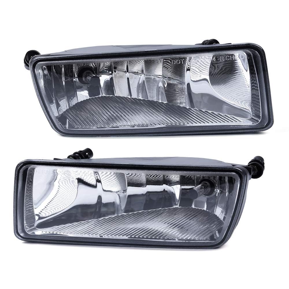 Fog Lights Lamps Drive & Passenger Side Compatible with 2006-2010 Ford Explor...