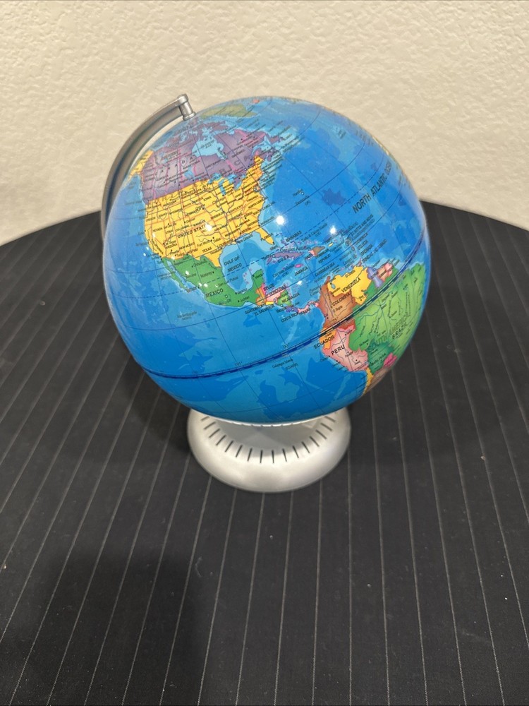 Light Up standing world globe