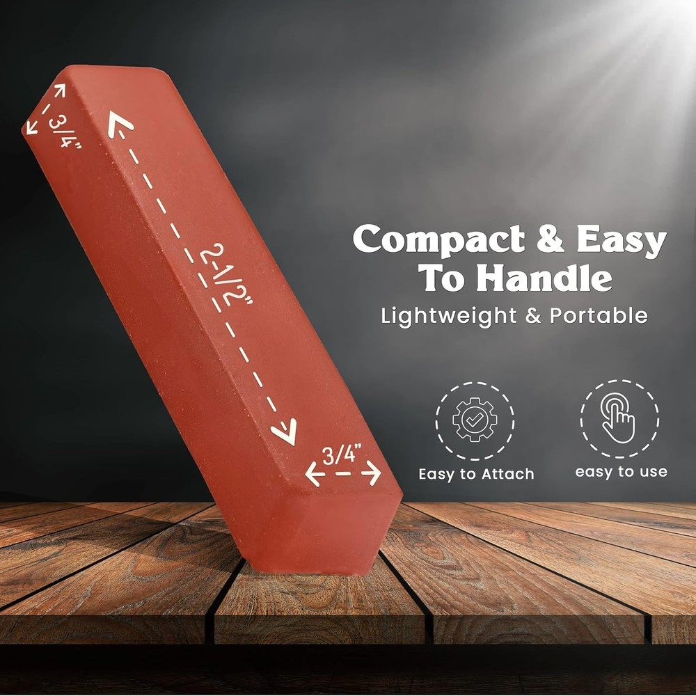 4 Piece Polishing Compound Cutting & Buffing Compound 4 Oz. Kit - Includes: Blac