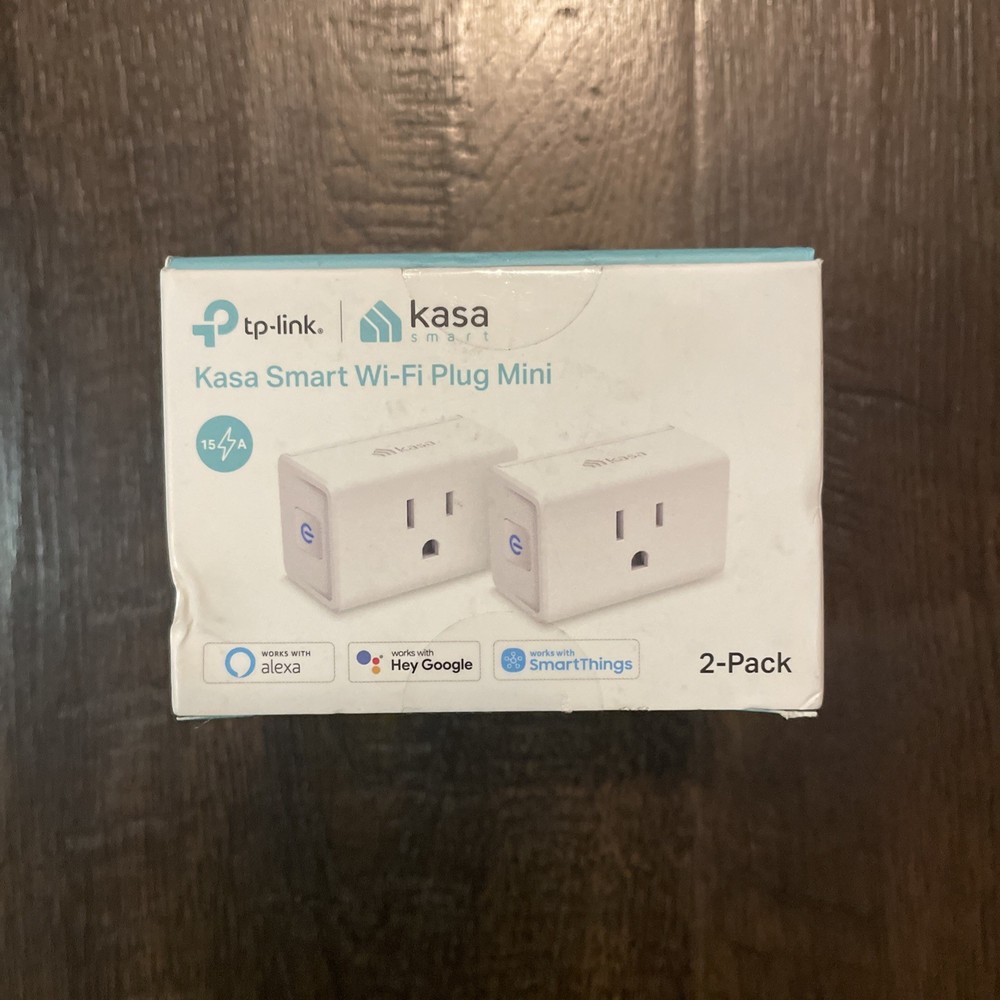 TP-Link: Kasa Smart Wi-Fi Plug Mini: 2-Pack: New Open Pack: Model EP10P2