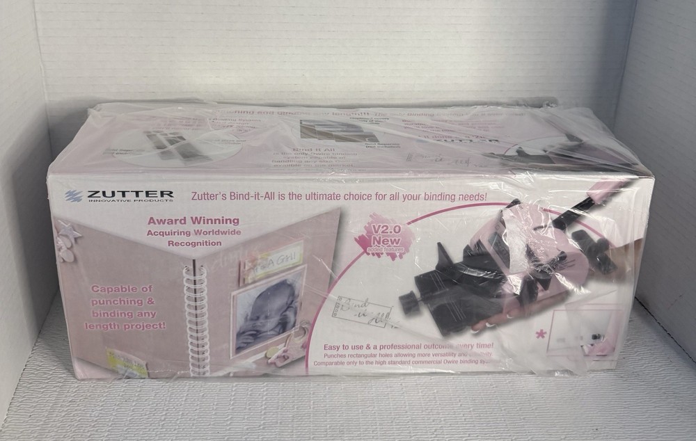 Zutter Bind It All bookbinding machine New Starter Kit