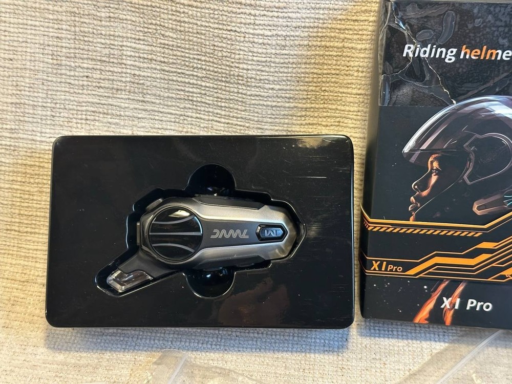 TWS X1 Pro Motorcycle Helmet Bluetooth Intercom Headset Kit 035 180