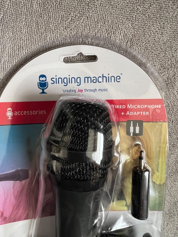 Singing Machine Wired Microphone