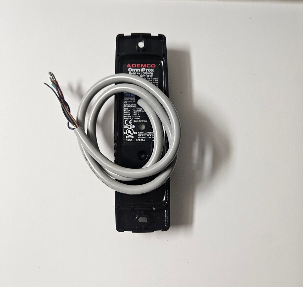 Ademco OP30-FW Proximity Reader 3-Bezels NEW