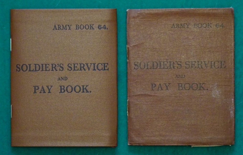 Reproduction ~ 1940 ~ AB64 ~ Soldier's Service And Pay Book
