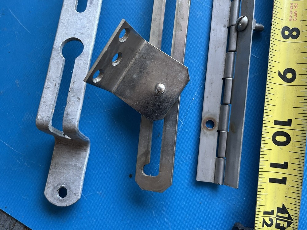 Vintage Boat Window Slide& Hinge Misc Hardware