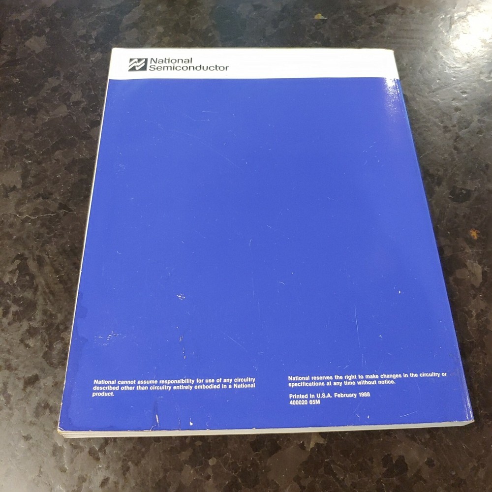 1987 National Semiconductor FAST Applications Handbook Databook