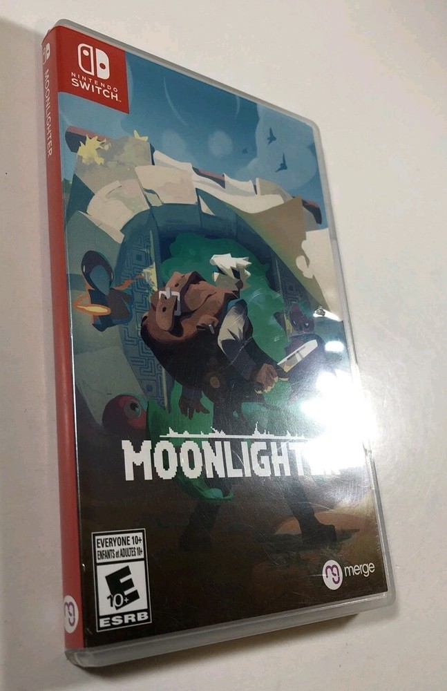 MANUAL & CASE ONLY NO GAME: Moonlighter (Nintendo Switch) - PLEASE READ