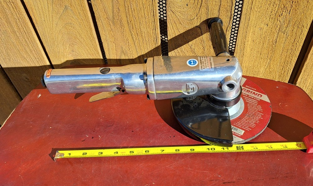 Gison GP-831LN Air 7" Angle Grinder Used