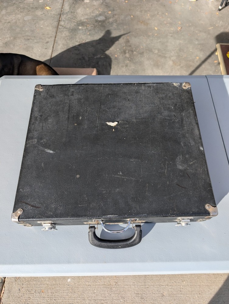Vintage Briefcase PICKER X-RAY Case EMPTY