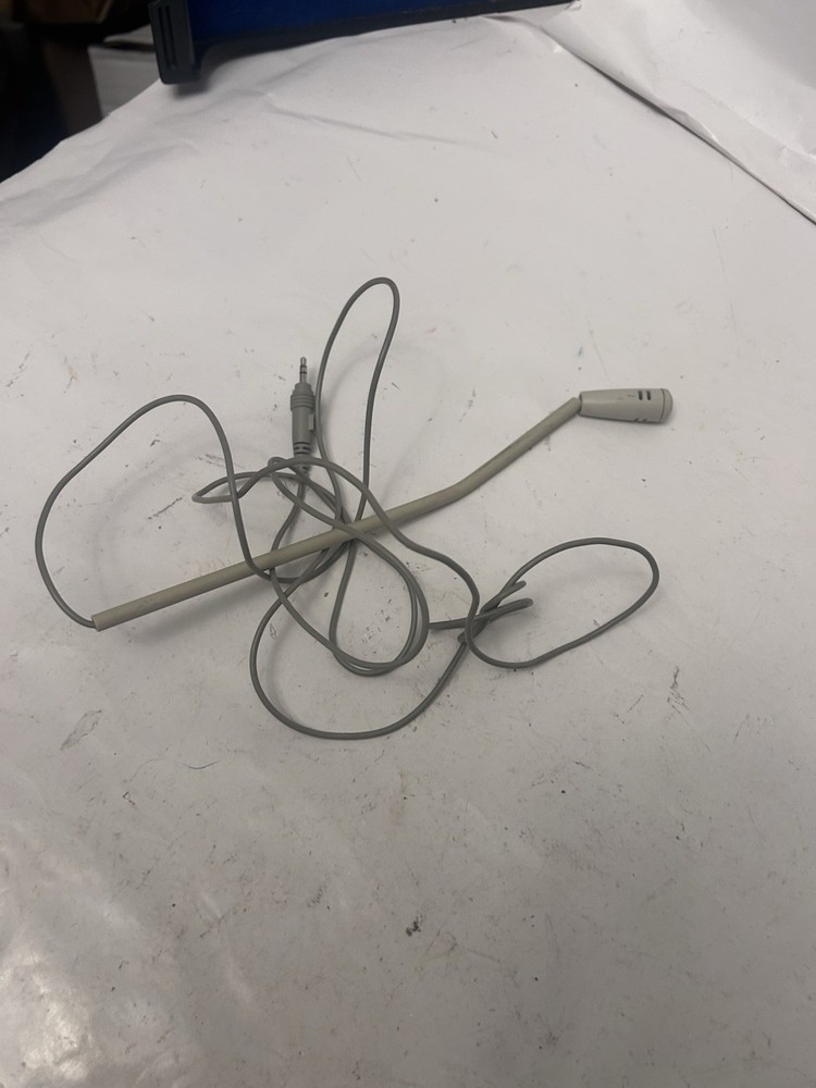 vtg broken gray computer microphone