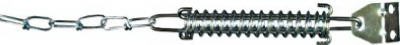 Spring & Chain Doorstop, Zinc - N162-024
