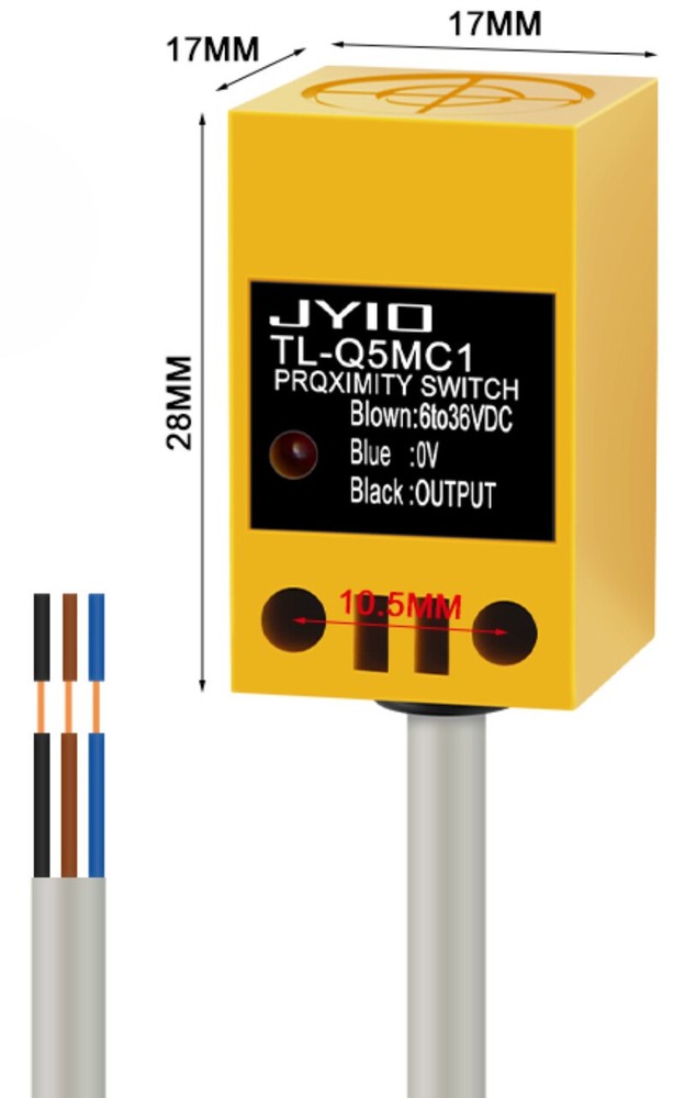 5Pcs TL-Q5MC1 Inductive Proximity Switch Sensor NPN Normal Open DC 10~30V US