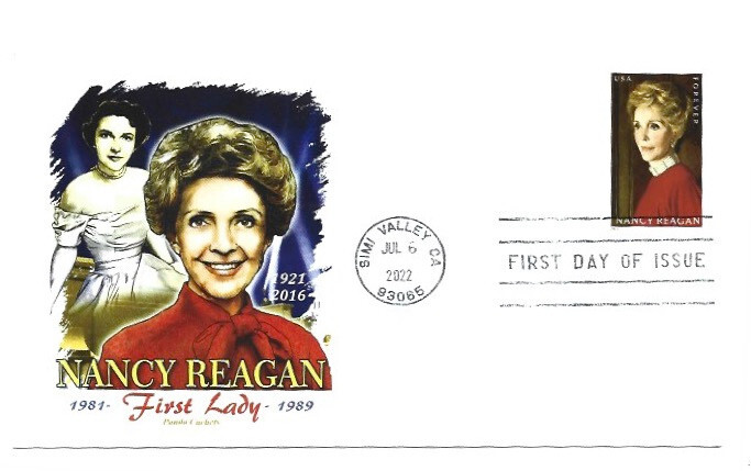 5702 Nancy Reagan Panda Cachets,  FDC