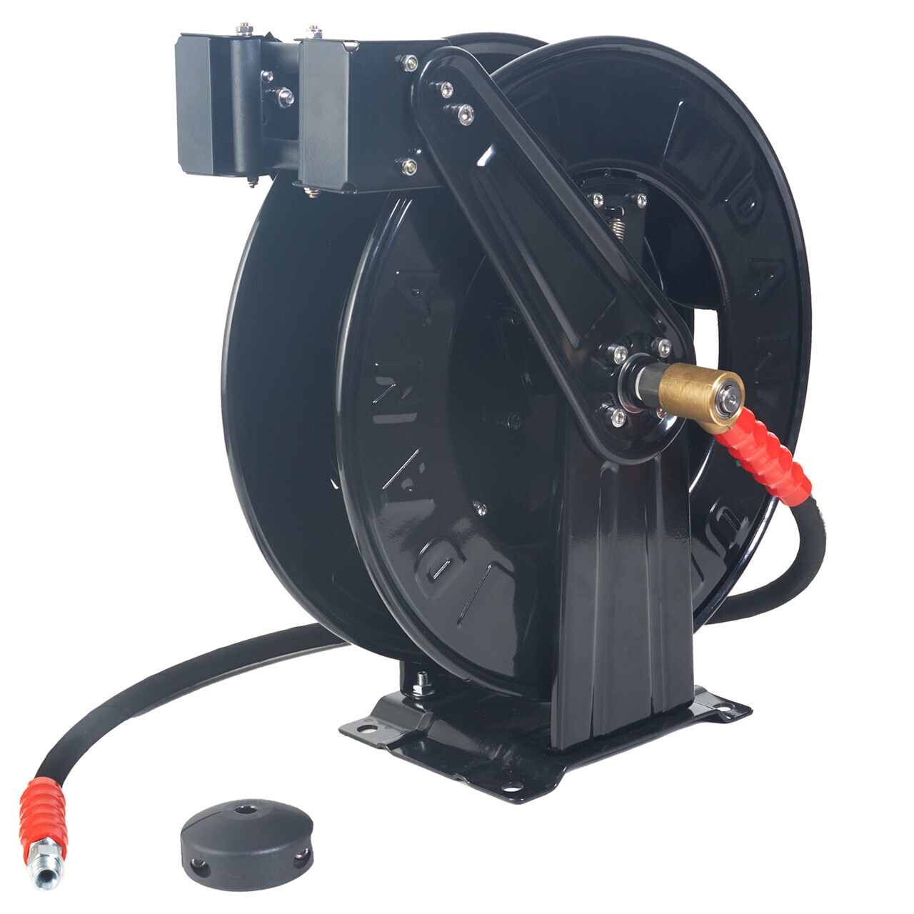 Self-Winding Hi-Pressure Hose Reel, 4000 psi, Dual-Arm Retractable