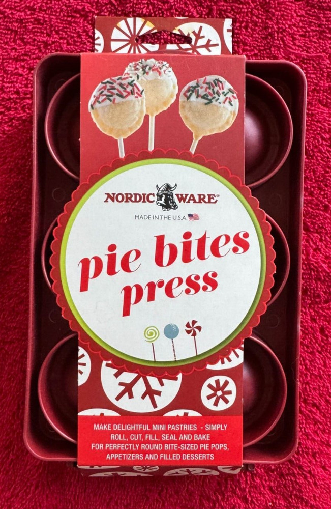 Nordic Ware ~ Pie Bites Press ~ Mini Pies ~ NEW