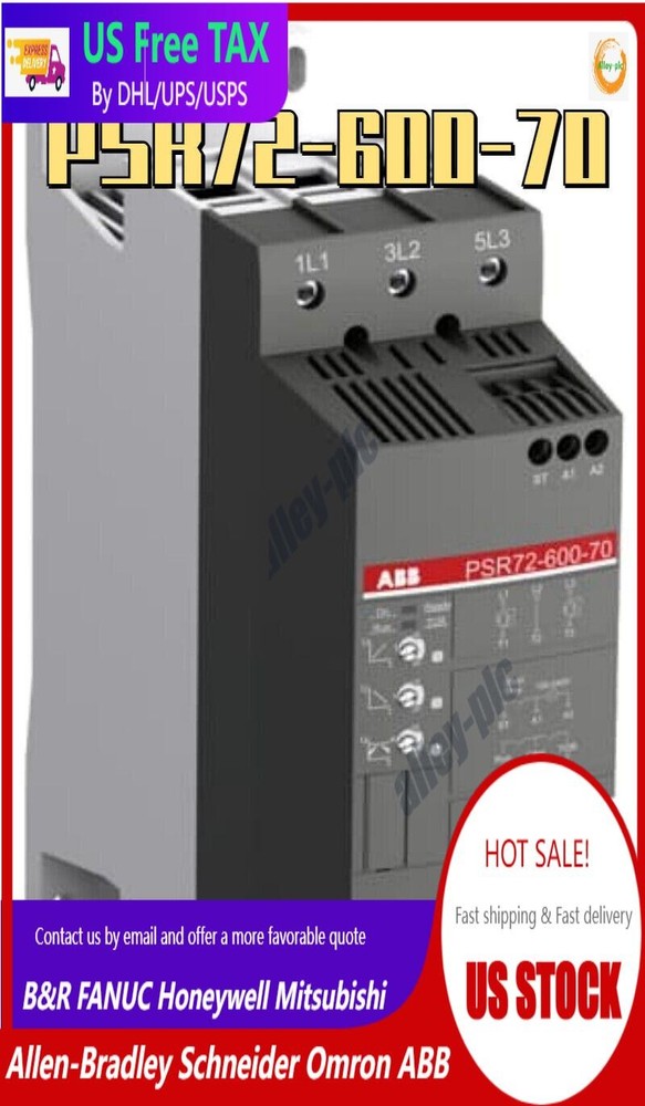 1pc ABB PSR72-600-70 Soft Starter 72A