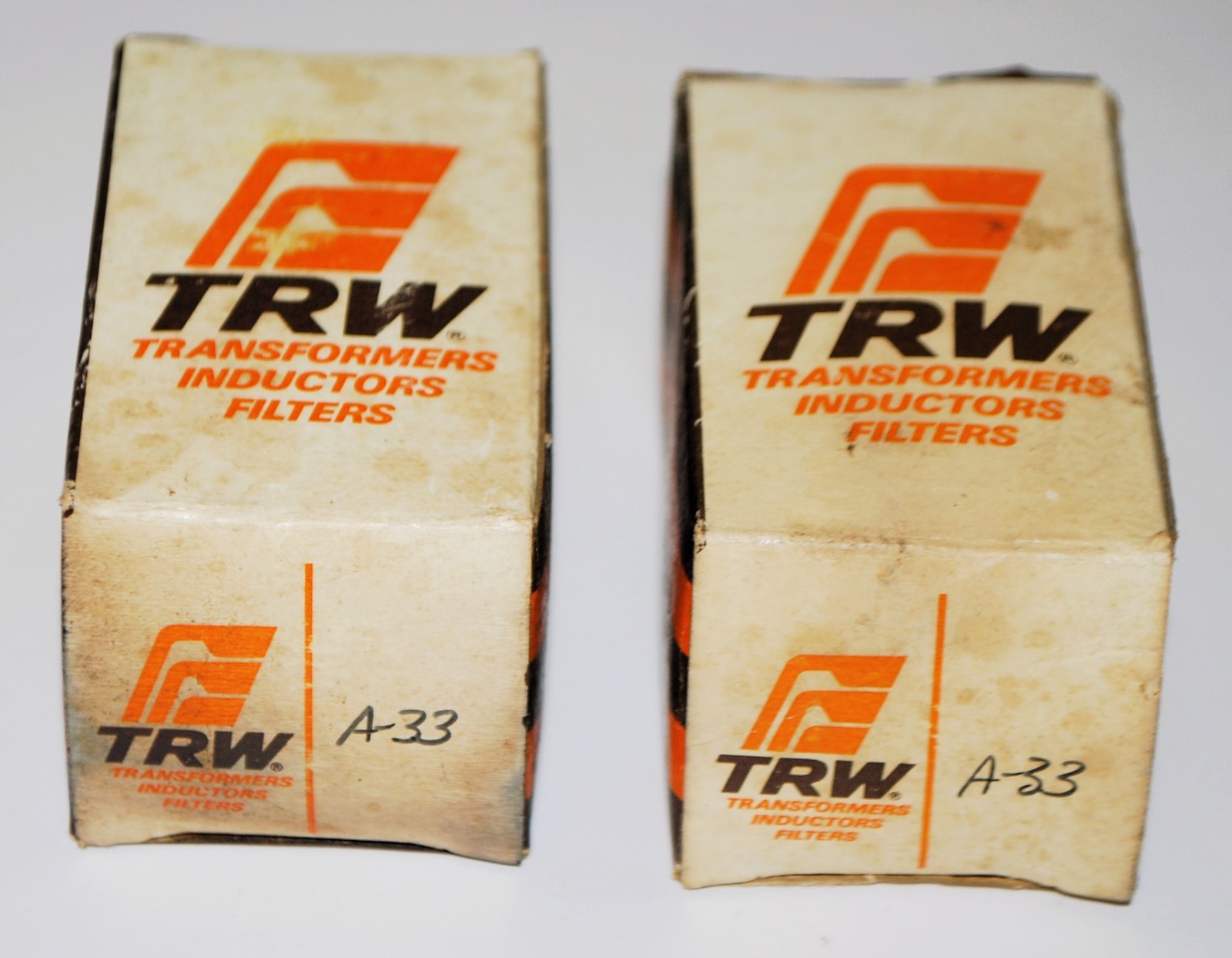 Pair of NOS TRW UTC A-33 20dB Magnetic Shields For UTC A Series transformers