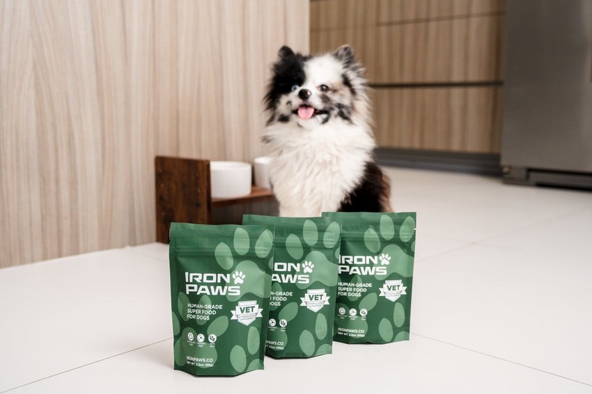 Iron Paws Daily Human-Grade Superfood For Dogs Bag EXP 05/27