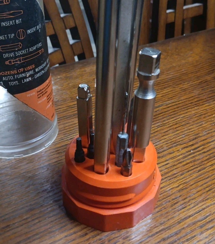 Vtg Creative Tools Inc. Easydriver Ratchet Tool System Ball Screwdriver