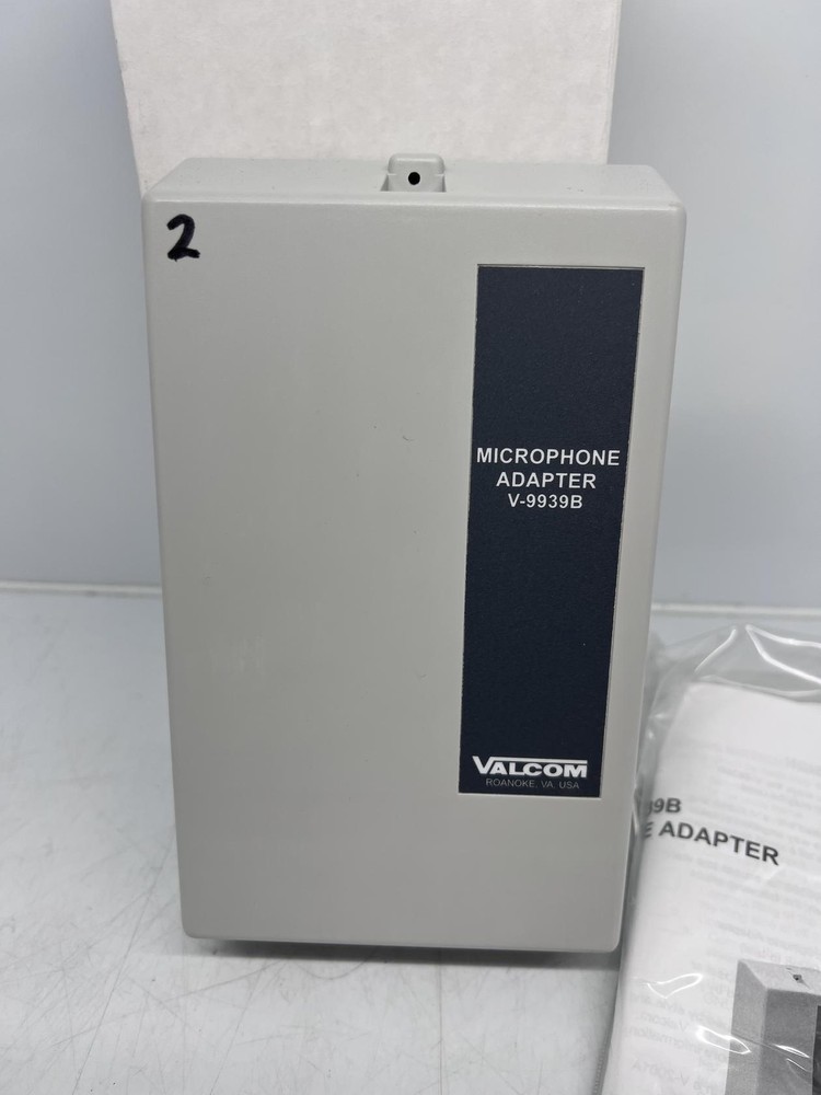 New Valcom V-9939B Microphone Adapter