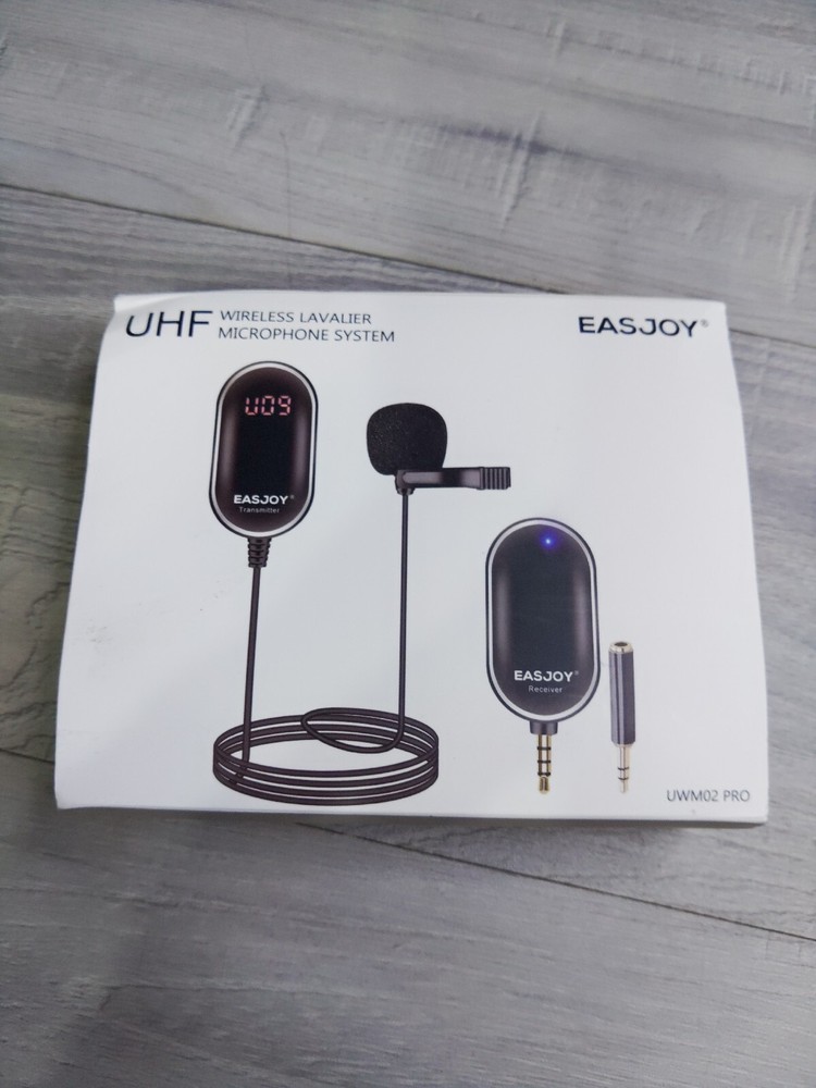 EASJOY UHD wireless Lavaliere Microphone System UWM02 PRO