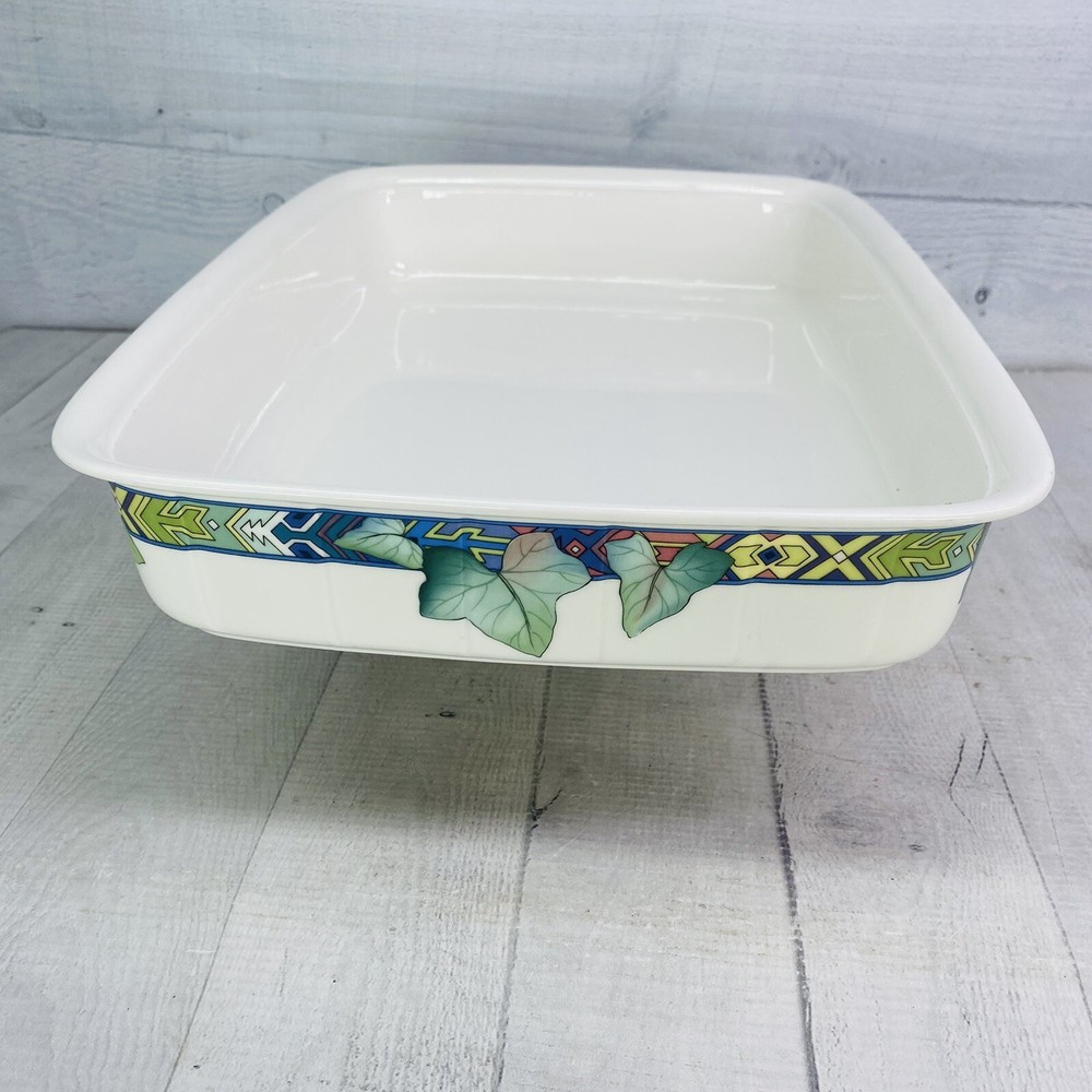 Villeroy & Boch PASADENA Germany 14" Rectangular Lasagna Baker Baking Dish Pan