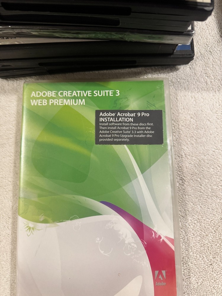 Adobe Creative Suite 3 Cs3 Web Premium Windows - NO SERIAL #!!!!