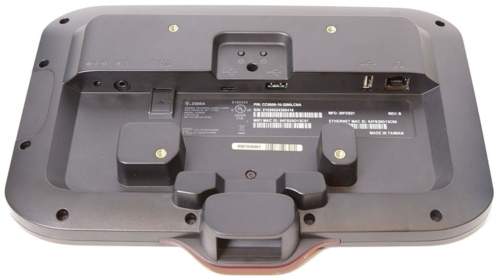 Zebra CC6000 Customer Concierge; 10" Display, 2D Imager, Touch-Based Keyboard