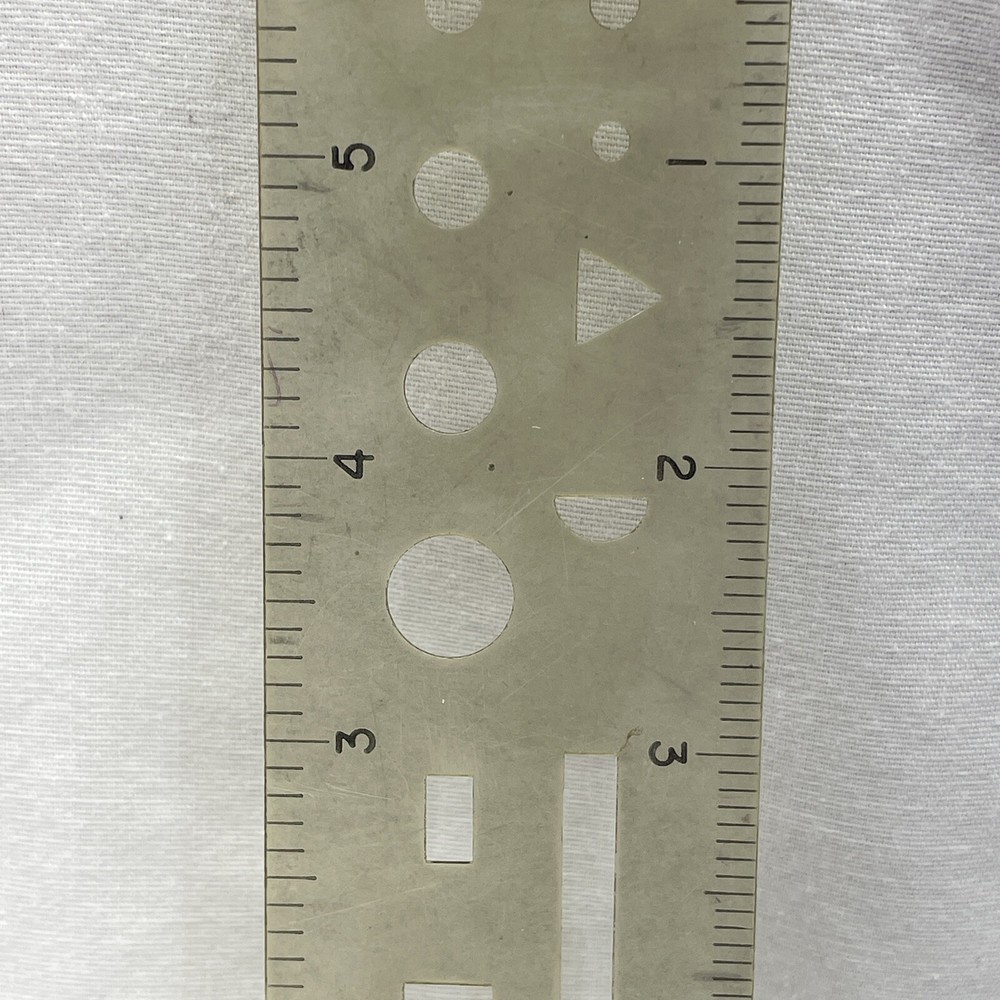 Vintage RapiDesign No 20 Sketch Scale Cracked Read Description