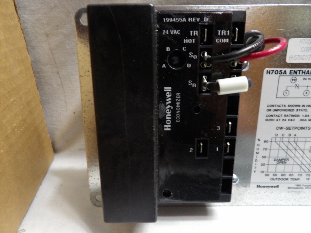 Honeywell Solid State Enthalpy Control Economizer HH57AC077