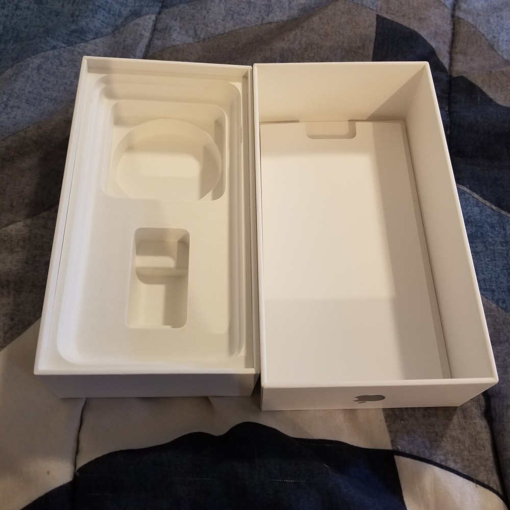 iPhone 7 Plus box only (iPhone Not Included) silver