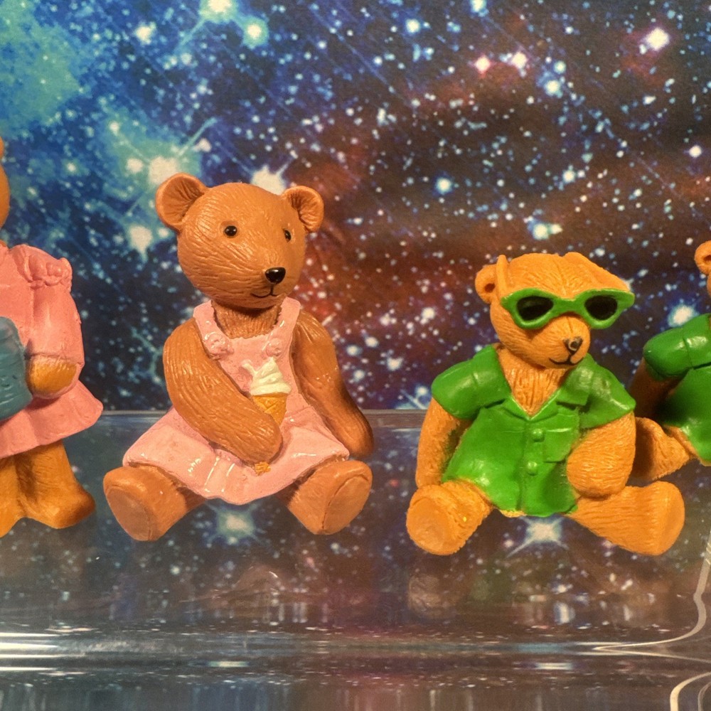 Teddy In My Pocket Bundle Vintage 1990s MEG